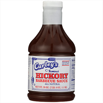 Curley's Hickory Barbecue Sauce 38oz