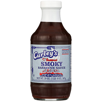 Curley's Smoky Barbecue Sauce 20oz